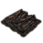 Leña tosca, chimenea icon