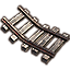 Minecart Track, Sloped Up icon