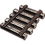 Minecart Track, Straight Short icon