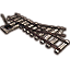 Minecart Track, Switch Left icon