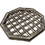 Metallgitter, sechseckig Icon icon