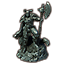 Estatuilla: Lobo y guerrero Icon