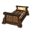 Nordisches Bett, Einzelbett Icon
