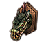 Cabeza de durzog, montada en la pared Icon