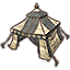 Redguard Tent, Squared Blue Icon