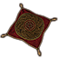 Almohada de los Guardias Rojos, oasis florido Icon