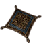 Almohada, azul descolorido Icon