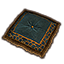 Redguard Throw Pillow, Oasis Icon icon