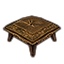 Pouf rougegarde, sables Icon