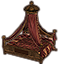 Cama de los Guardias Rojos, amplia con dosel Icon