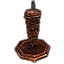 Rothwardonisches Grillfleisch, Wachs Icon icon