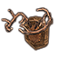 Plakette, befestigtes Hirschgeweih Icon