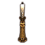 Rothwardonischer Kerzenleuchter, poliert icon