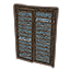 Shutters, Blue Single Icon icon