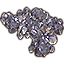 Amethyst Crystals, Purple Patch Icon icon