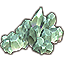 Amethyst Crystals, Small Teal Patch Icon icon