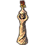 Druidische Statue mit Pflanzgefäß icon