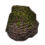 Fels, geneigt und moosig Icon