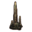 Yacimiento subterráneo, columna extendida Icon