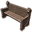 Солитьюдская скамья со спинкой (аристократическая длинная) icon