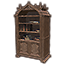 Vampirischer Bücherschrank, Bogen und gefüllt icon