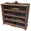 Vampirischer Bücherschrank, niedrig und gefüllt icon