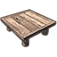 Table de Solitude, carrée basse icon