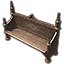 Вампирская скамья со спинкой (украшенная) icon