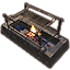 Feuerstelle, Grill aus Einsamkeit icon