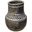 Solitude Pot, Narrow Metal Icon icon
