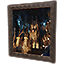 Contrasts Painting, Brass Icon icon