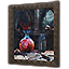 Still Life in Death Painting, Wood Icon icon