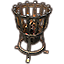 Feuerschale aus Einsamkeit, Metall Icon