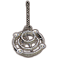 Solitude Chandelier, Steel Icon