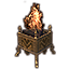 Двемерская жаровня (квадратная отполированная) icon
