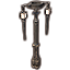 Вампирский столб с фонарем (янтарный двойной) icon