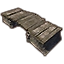 Furniture icon for Солитьюдский мостик (из деревянных планок)