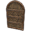 Solitude Door, Arched Wooden Icon icon