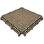 Plateforme de Solitude, carrée en bois Icon icon