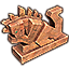 Gezeitengeborenen-Skulptur, Eidechse Icon icon