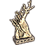 Gezeitengeborenen-Skulptur, Koralle Icon icon