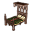 Alinor Bed, Overhang Full icon