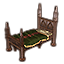Alinorisches Bett, edles Einzelbett icon