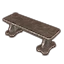 Furniture icon for Алинорская скамья (мраморная)
