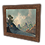 Gemälde „Küste von Sommersend“, edel Icon icon