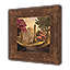 Tableau de route antique, raffiné Icon icon