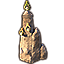 Druidische Kürbiskerzen, Stein Icon