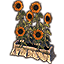 Druidisches Pflanzgefäß, Sonnenblumen icon