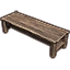 Furniture icon for Грубая скамья