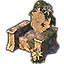 Трон друидов (каменный с цветочным узором) icon